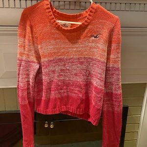 Hollister Cropped gradient sweater